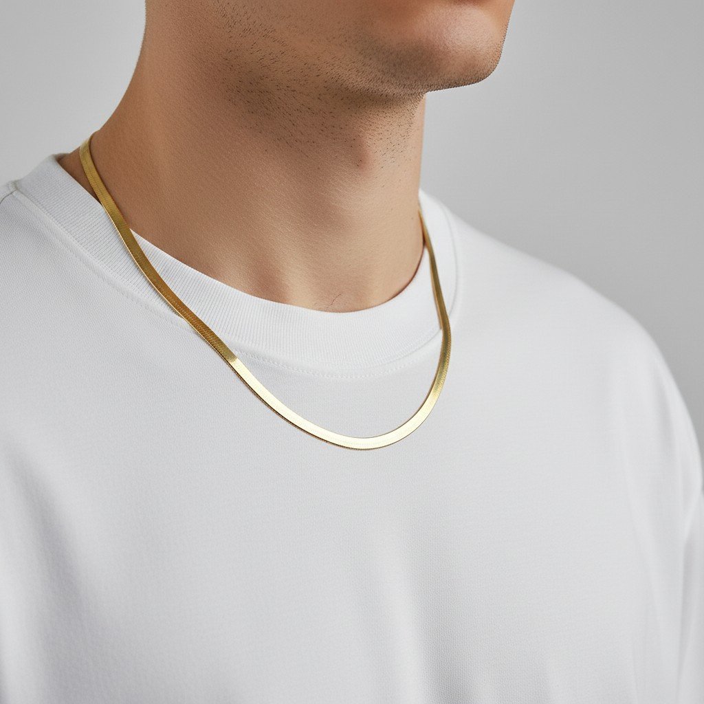 Collana Snake Piatta 6,7g