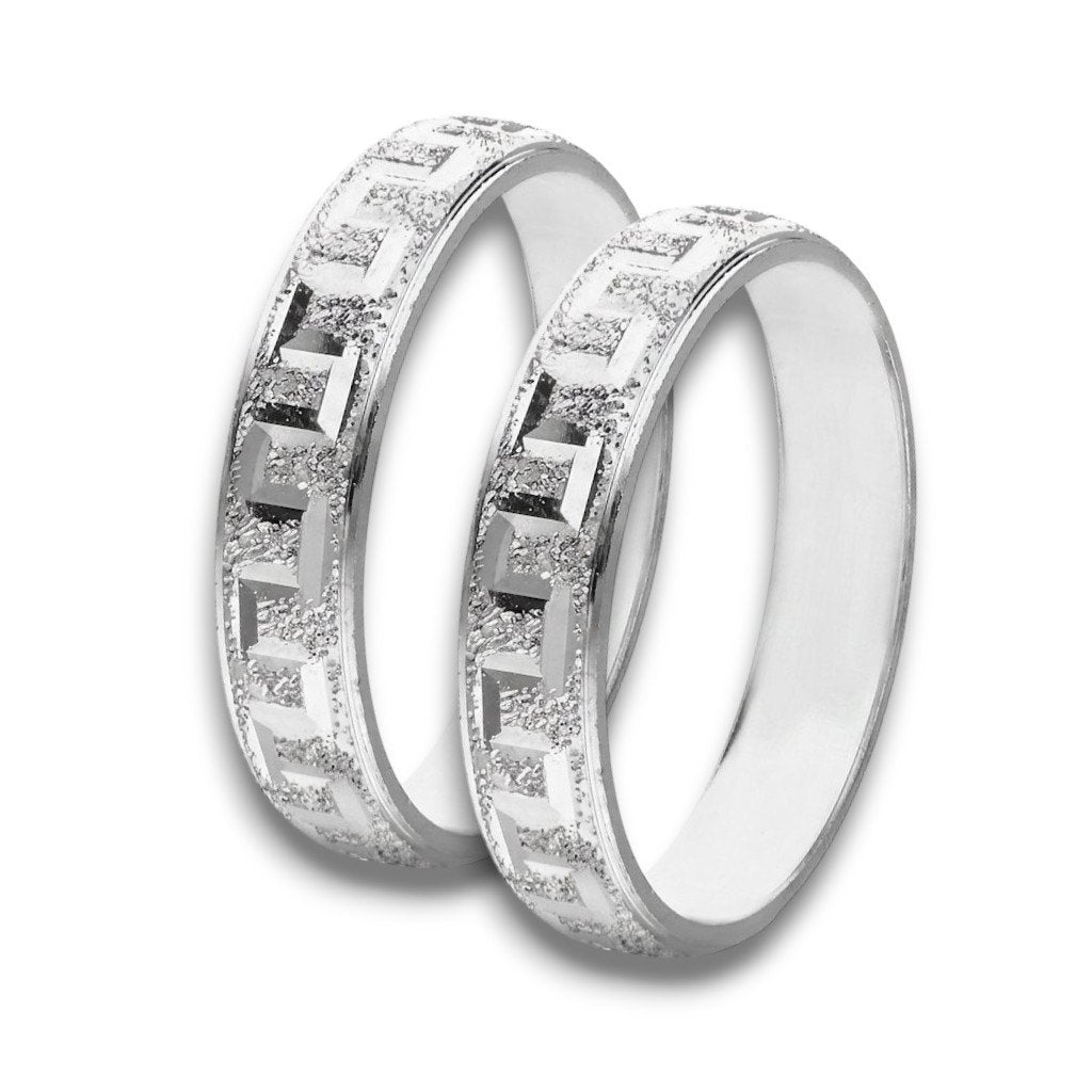 Coppia di Fedi 18k 6,2g