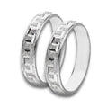 Coppia di Fedi 18k 6,2g