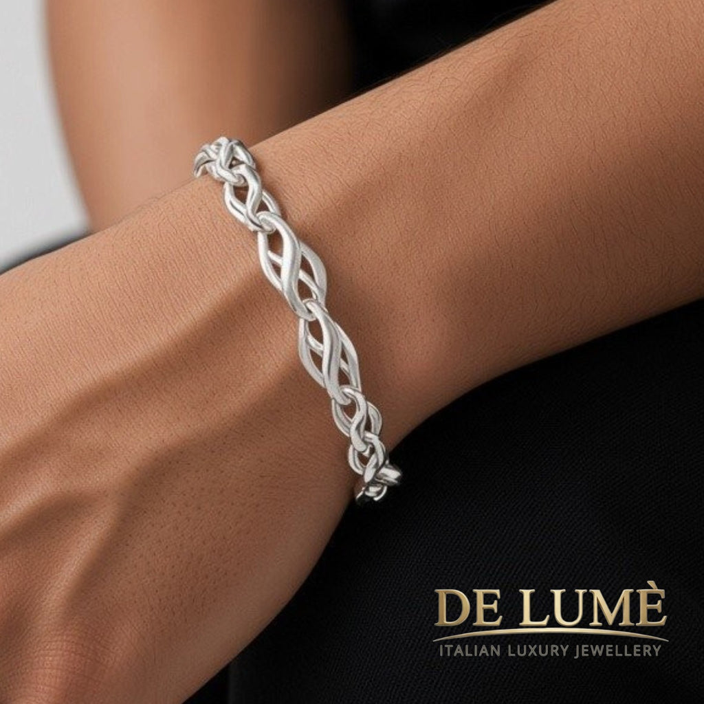 Bracciale a catena piatta da Uomo GDM001EB00OB920Y0CE