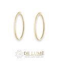Cerchi a Canna Quadra da Donna in Oro 18 Carati 3,3g GDM001MC00OG02CHAMA