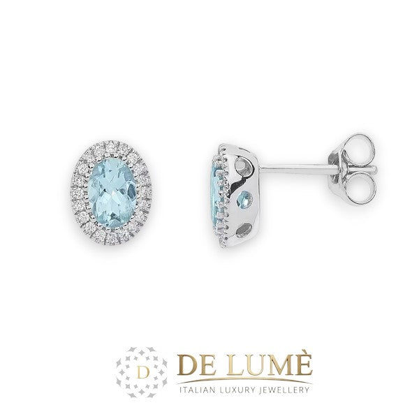Orecchini A Lobo Oro Comete Azzurra ORQ 250