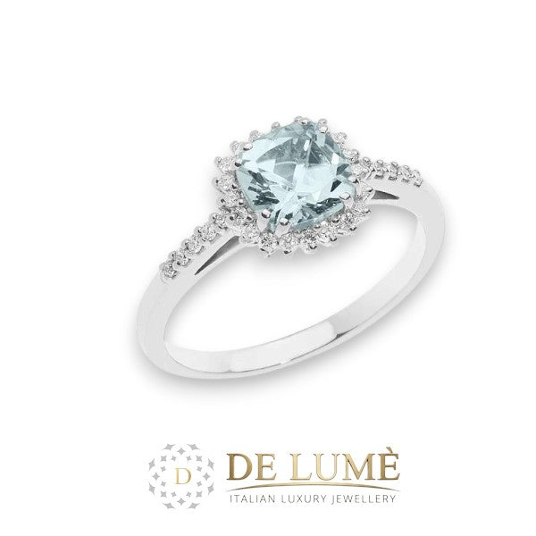 Anello Donna Gioielli Comete Acqua - Oro Bianco ANQ 310