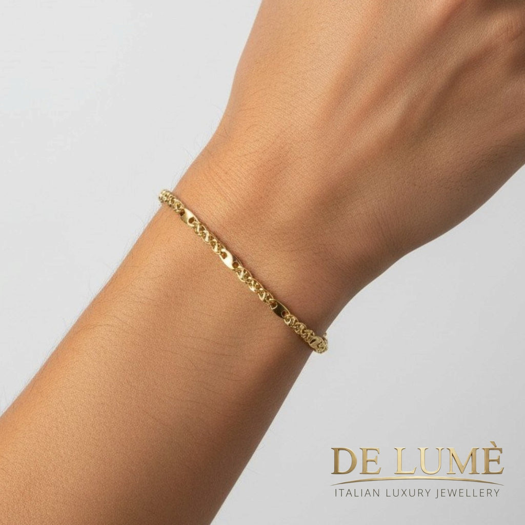 Bracciale - 18 carati Oro giallo - Bracciale Leggero 4,1gr GDM001EB00OG450X0CE