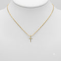 Collana con croce 18k 45cm 2,7