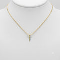 Collana con croce 18k 2,5g 45cm