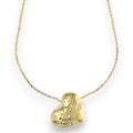Collana con cuore 18k