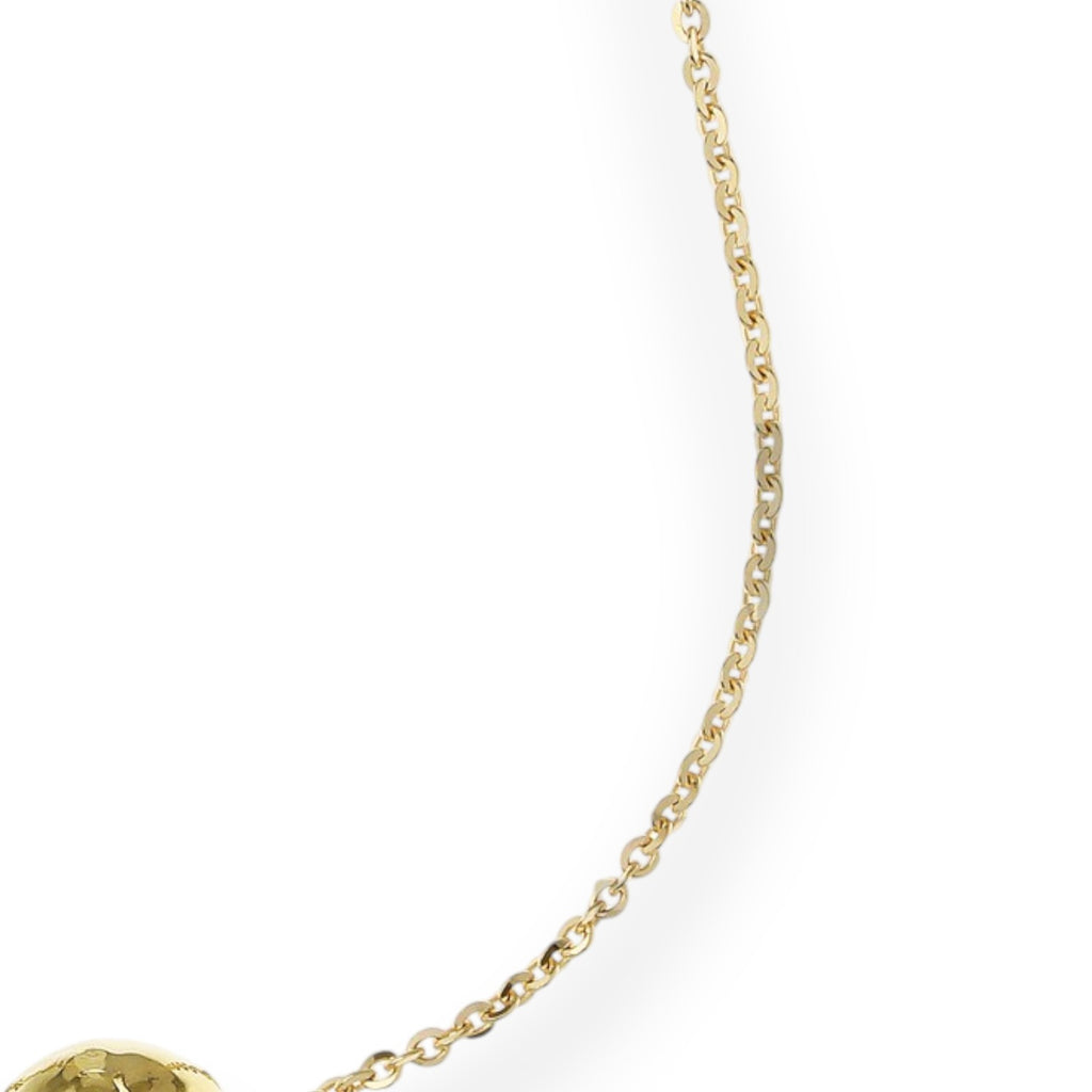 Collana con cuore 18k