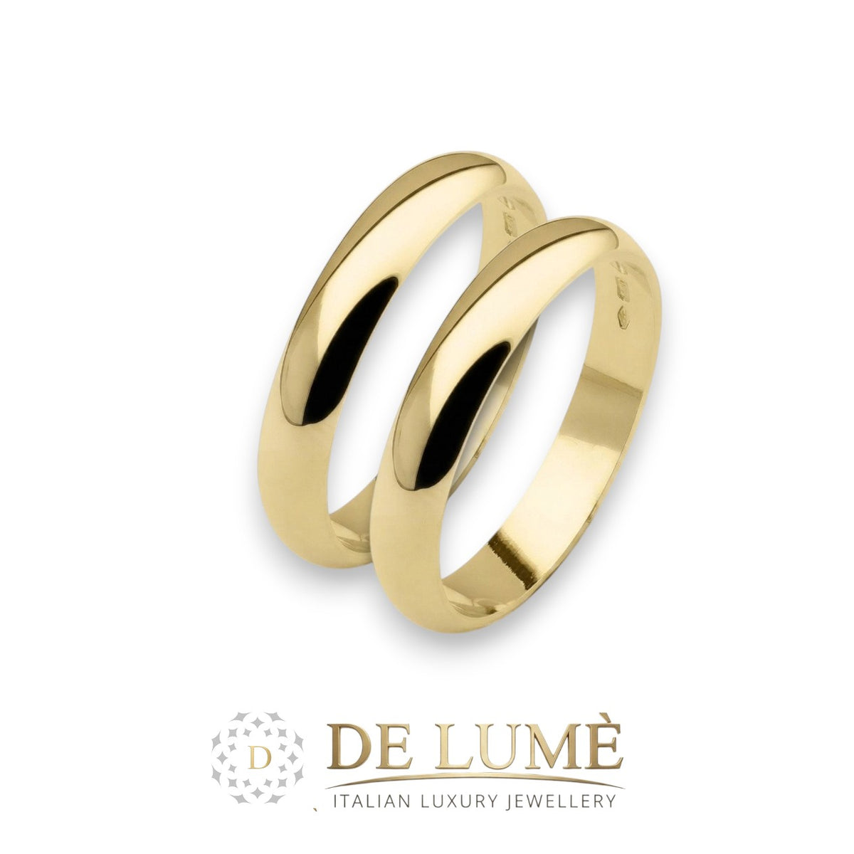 Coppia di Fedi Classiche UNOAERRE GLD001 IA000105A35UA