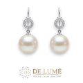 Orecchini Comete Donna in Oro bianco Perla ORP462